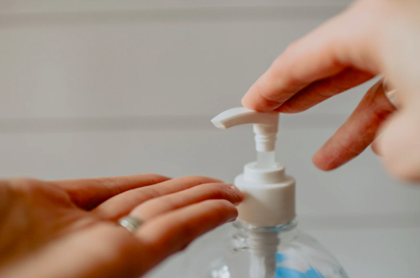 hand sanitizer use can impact skin health and create dryness